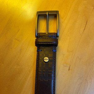 COLLINS Calf Leather Belt
